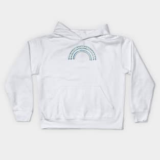 Rainbow - Full Size Image Kids Hoodie